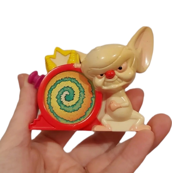 Pinky and The Brain Figurines- 1997 Animaniacs - Picture 3 of 6